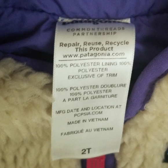 *SOLD* Patagonia sz 2T Retro- X Vest - Picture 7 of 8